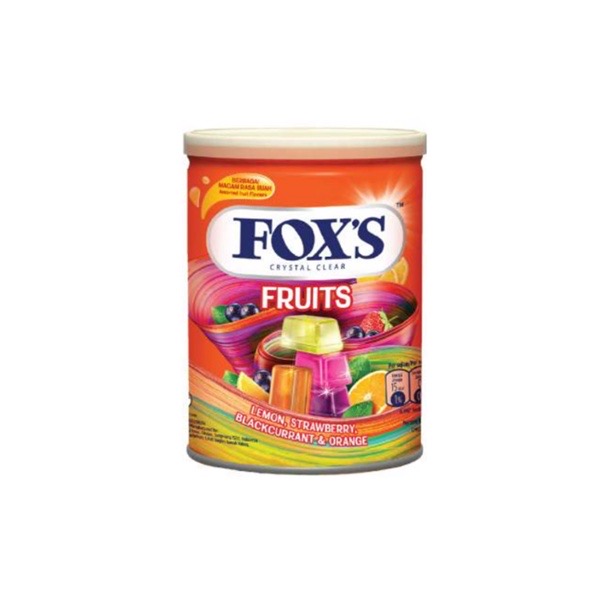 Kẹo FOX'S Trái Cây 180g Hỗn Hợp 4 Loại